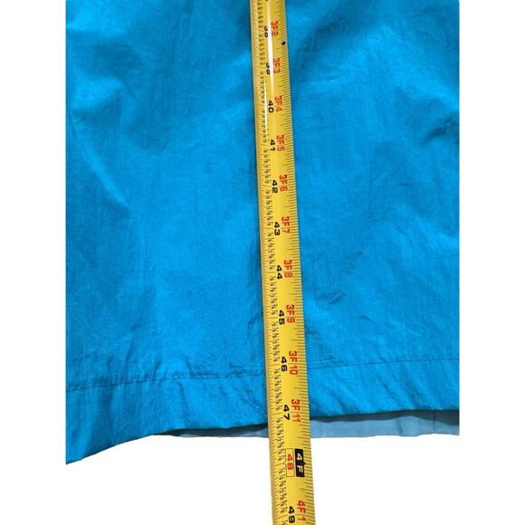 VTG Totes Rain Coat Jacket Trench 14 Belted Blue Light Nylon 1980's Flaw READ - Picture 5 of 8